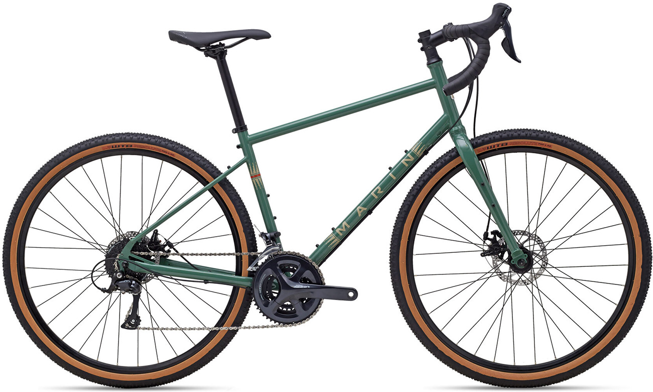 Фотографія Велосипед Marin FOUR CORNERS 28" (2021) 2021 Зелений
